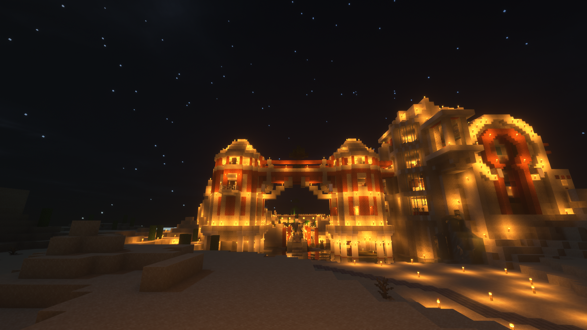 Ibanez Castle, East @ Night